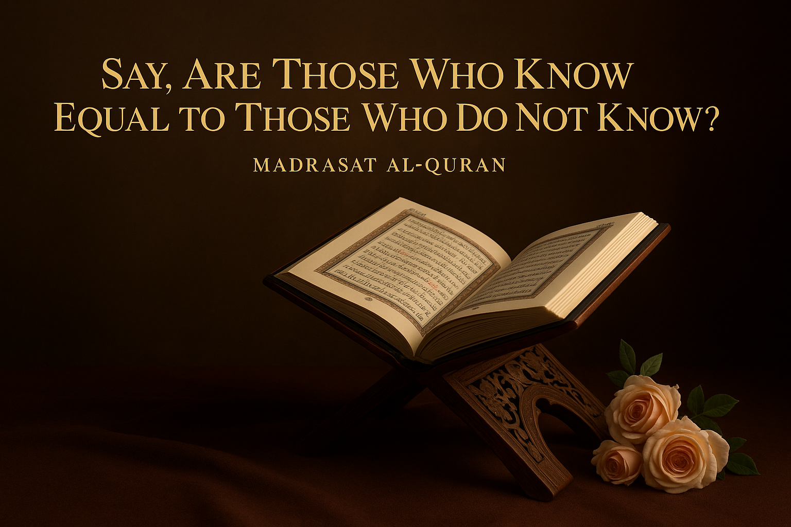 Knowledge is the life of the heart