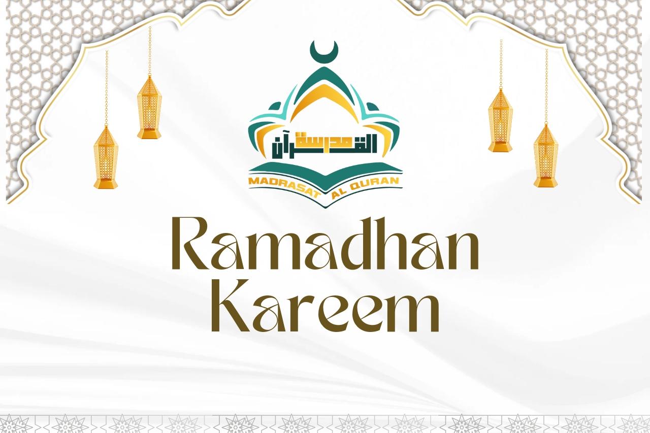 The holy month of Ramadan