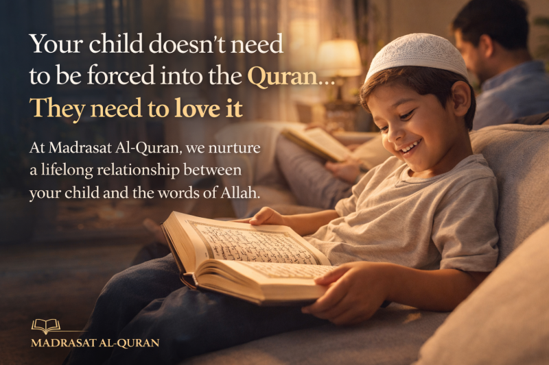 Let Them Love the Quran First