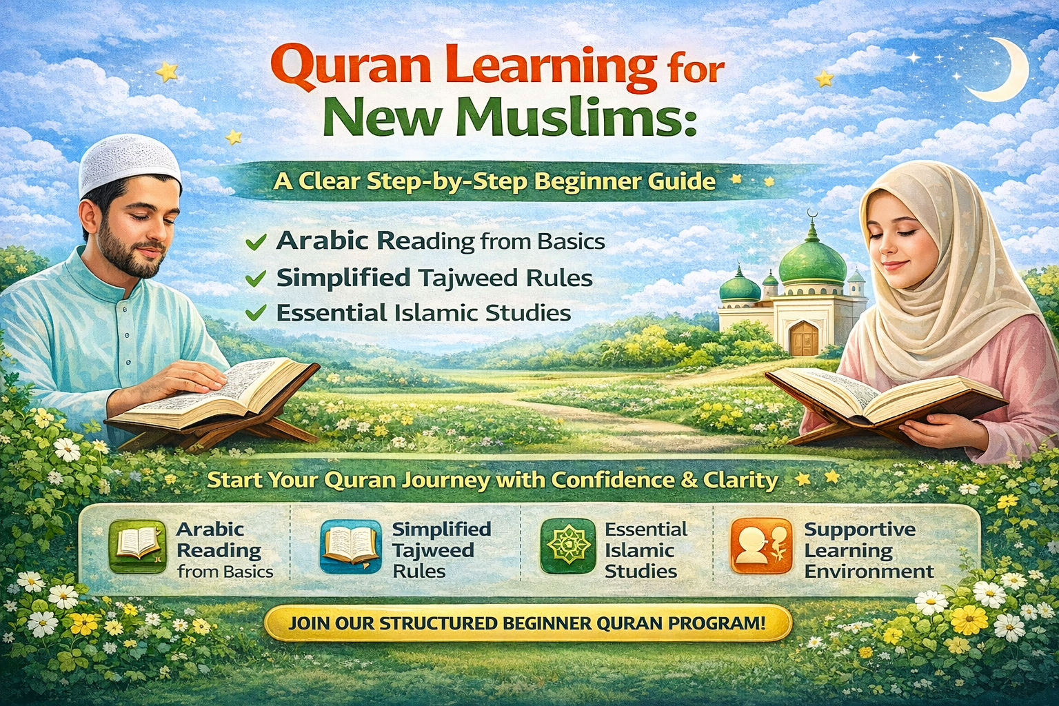 Quran Learning for New Muslims: A Clear Step-by-Step Beginner Guide