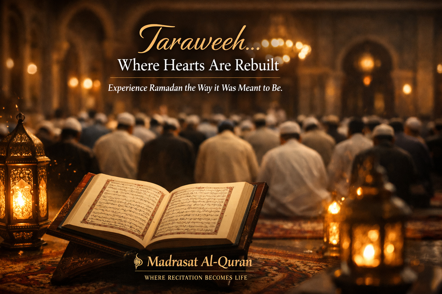 A Night with the Qur’an… A Lifetime of Peace