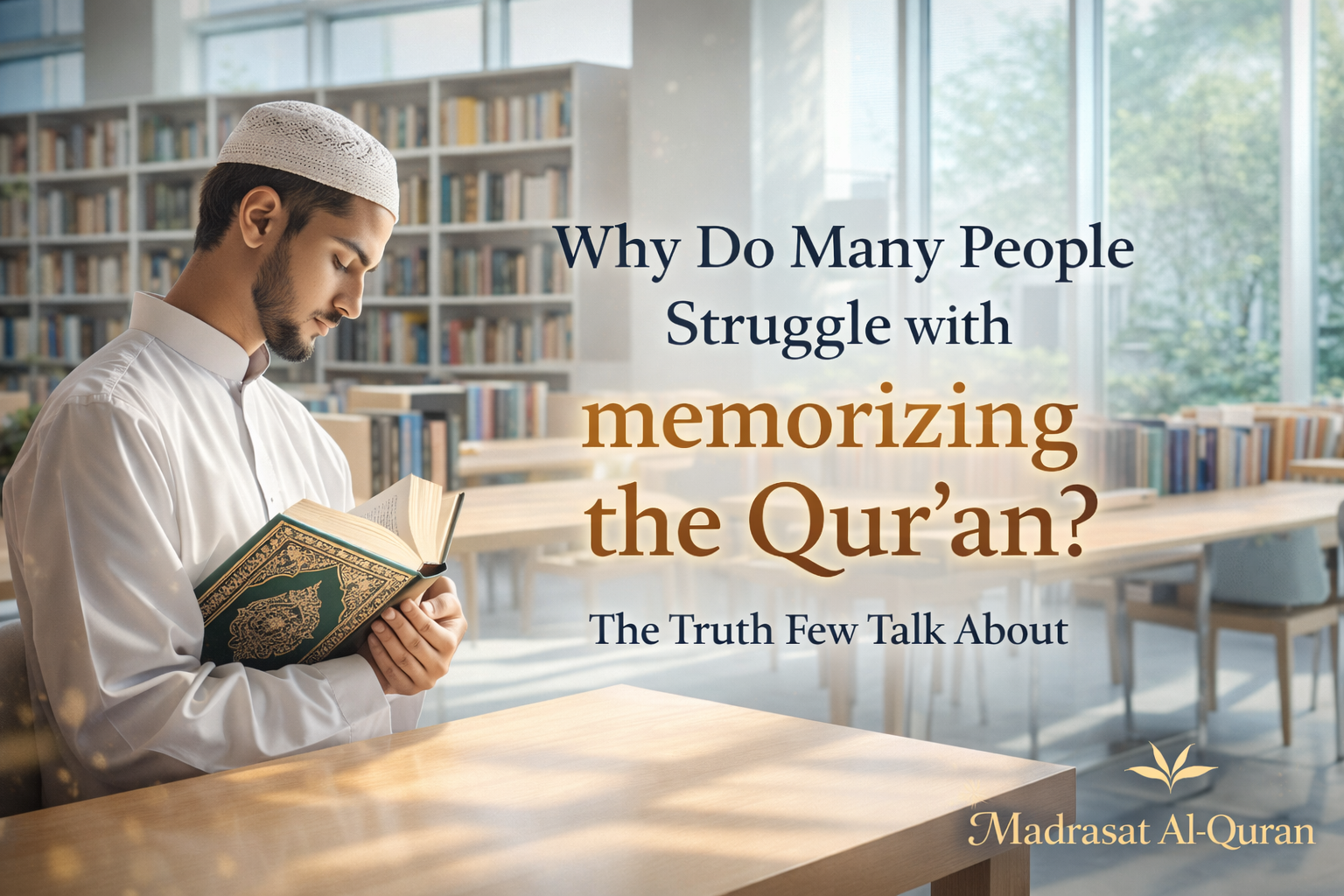 Why Do So Many People Stop Memorizing the Qur’an?