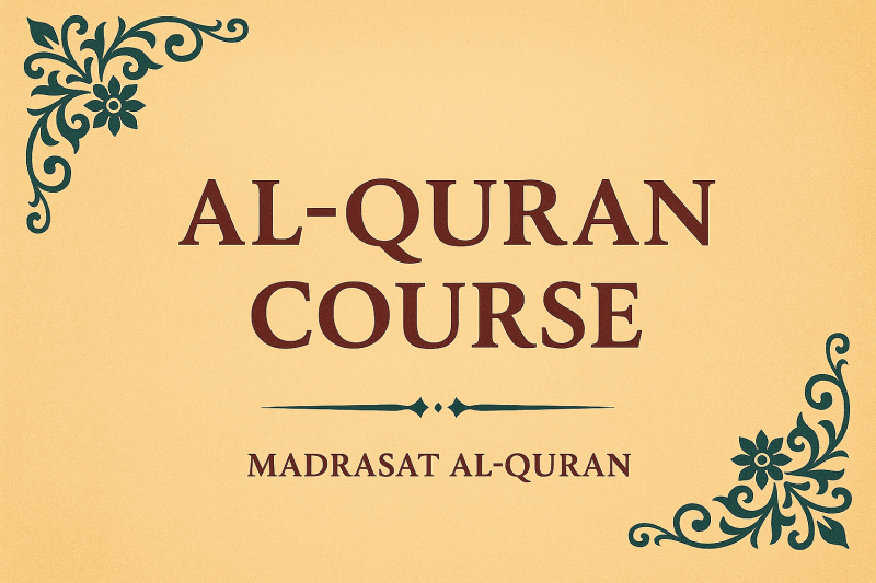 AL-QURAN COURSE