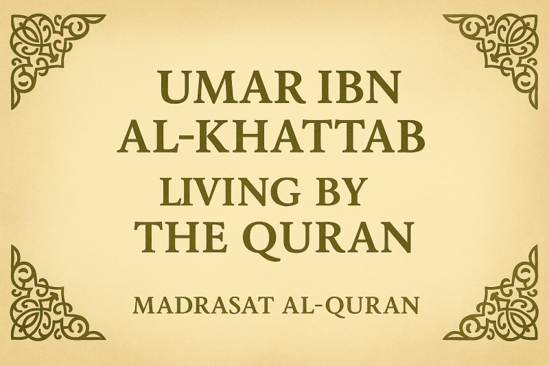 Umar ibn Al-Khattab