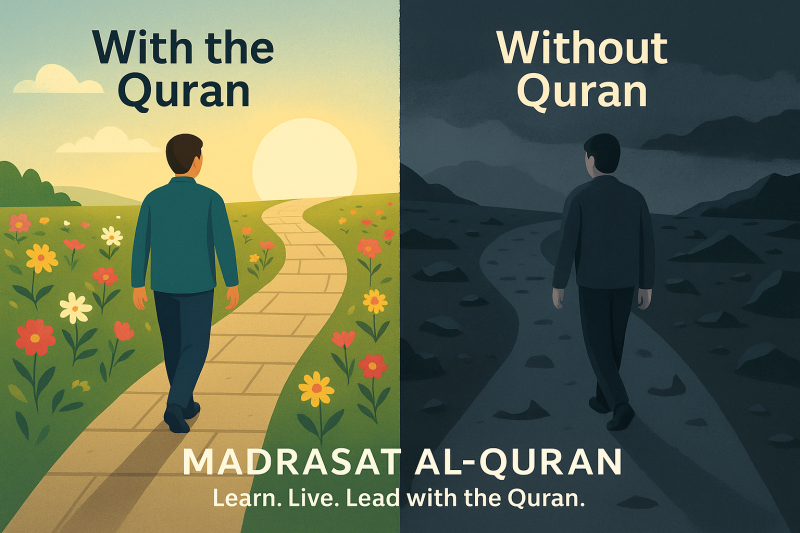 "The Quran: Your Light in the Darkness"