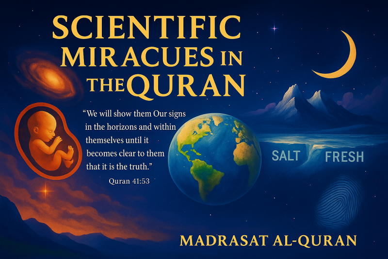 SCIENTIFIC MIRACUES IN THEQURAN