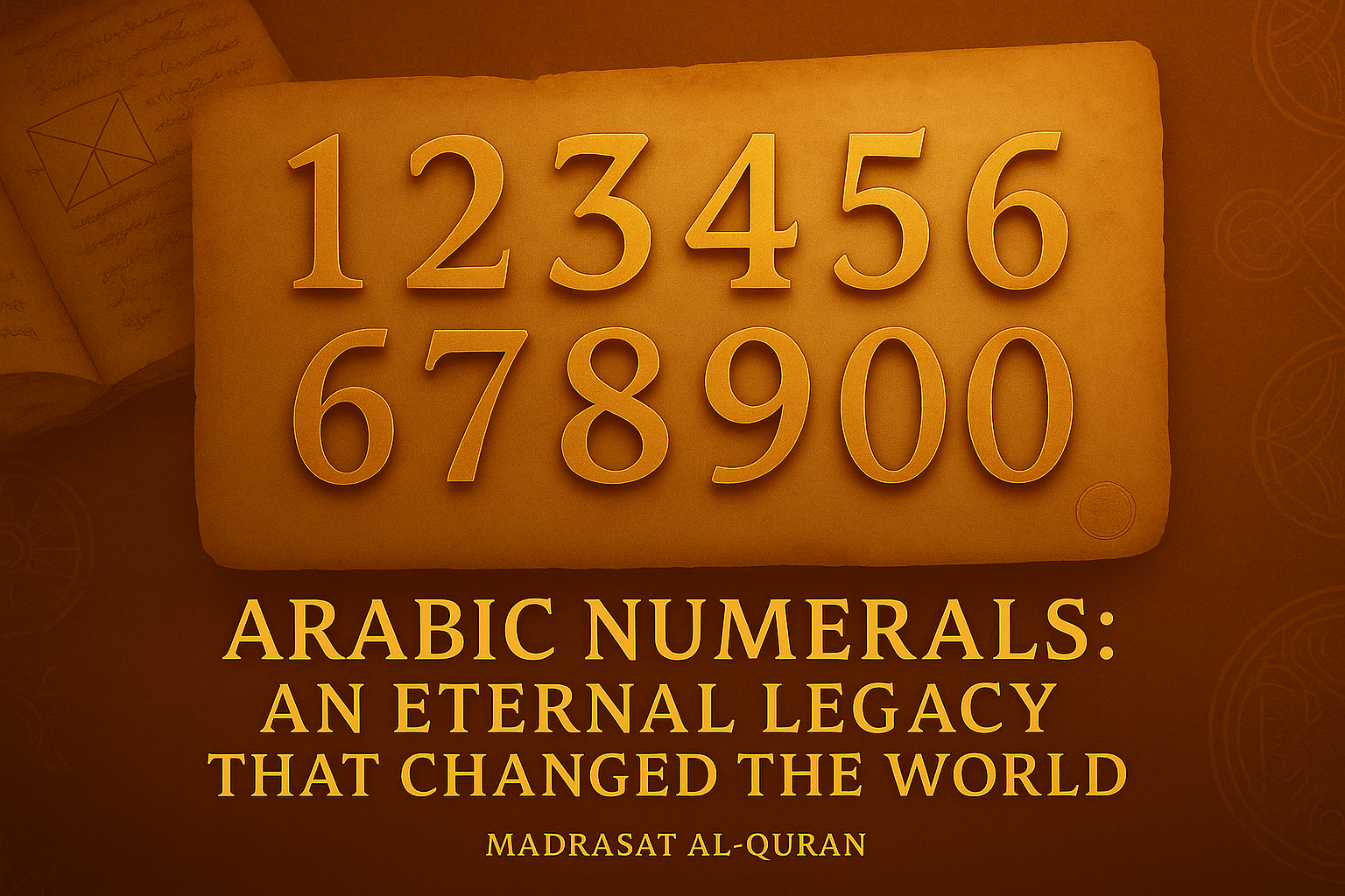 From Baghdad to the World: The Journey of Arabic Numerals